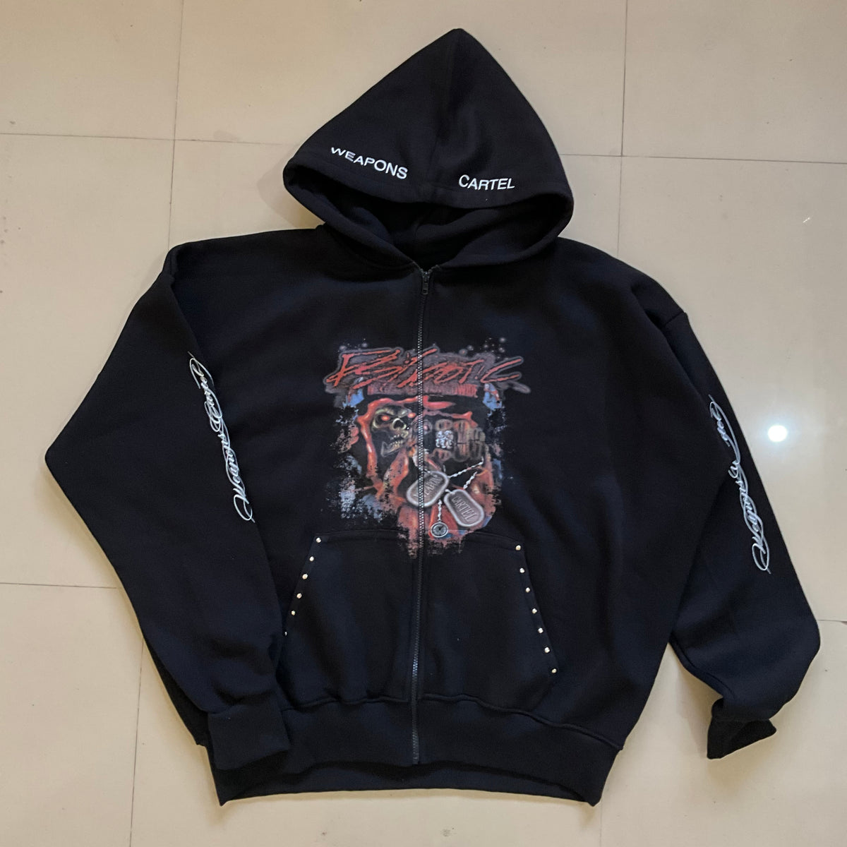 WC PSYKOTIC ZIPPER HOODIE