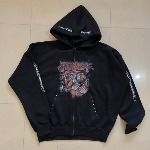 WC PSYKOTIC ZIPPER HOODIE