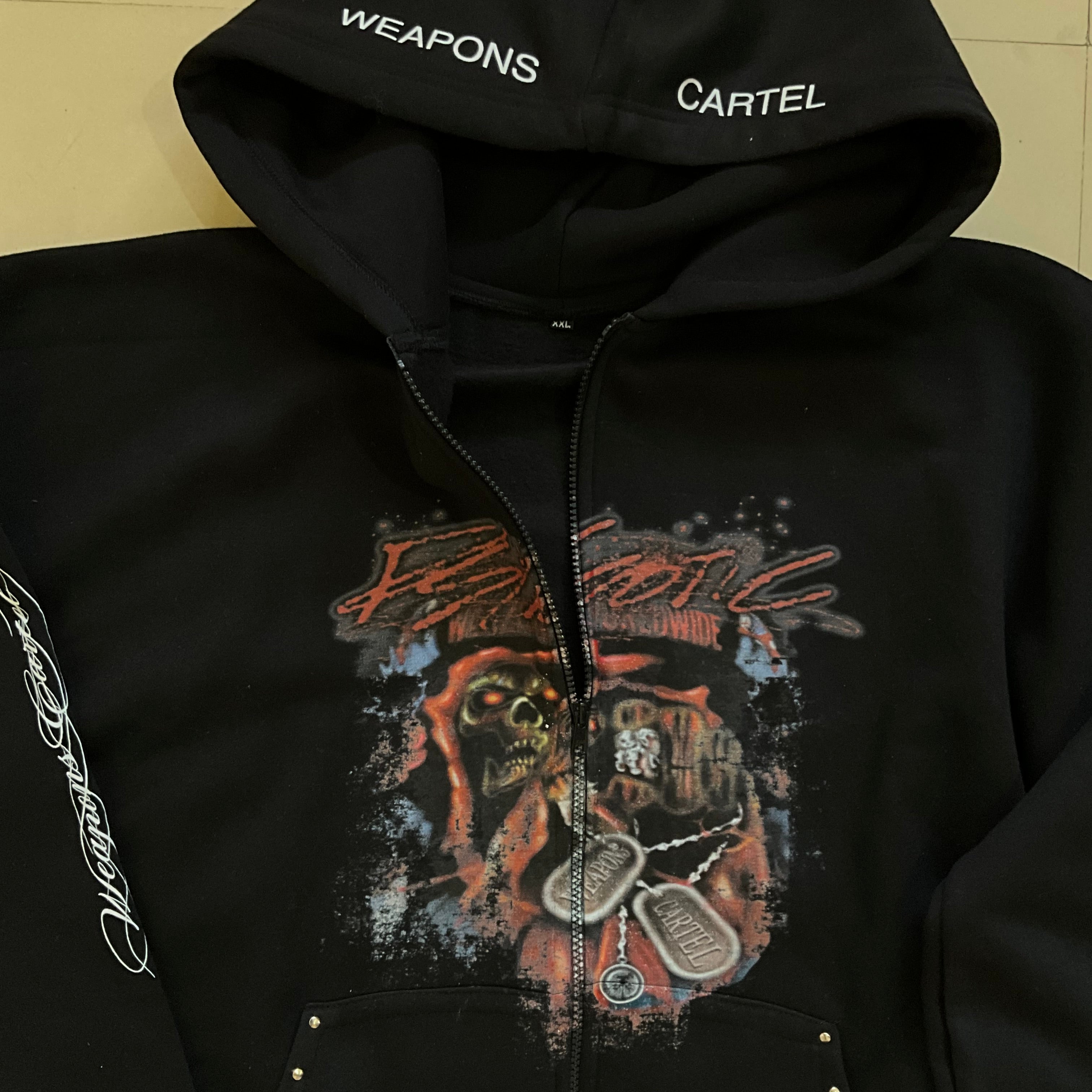 WC PSYKOTIC ZIPPER HOODIE
