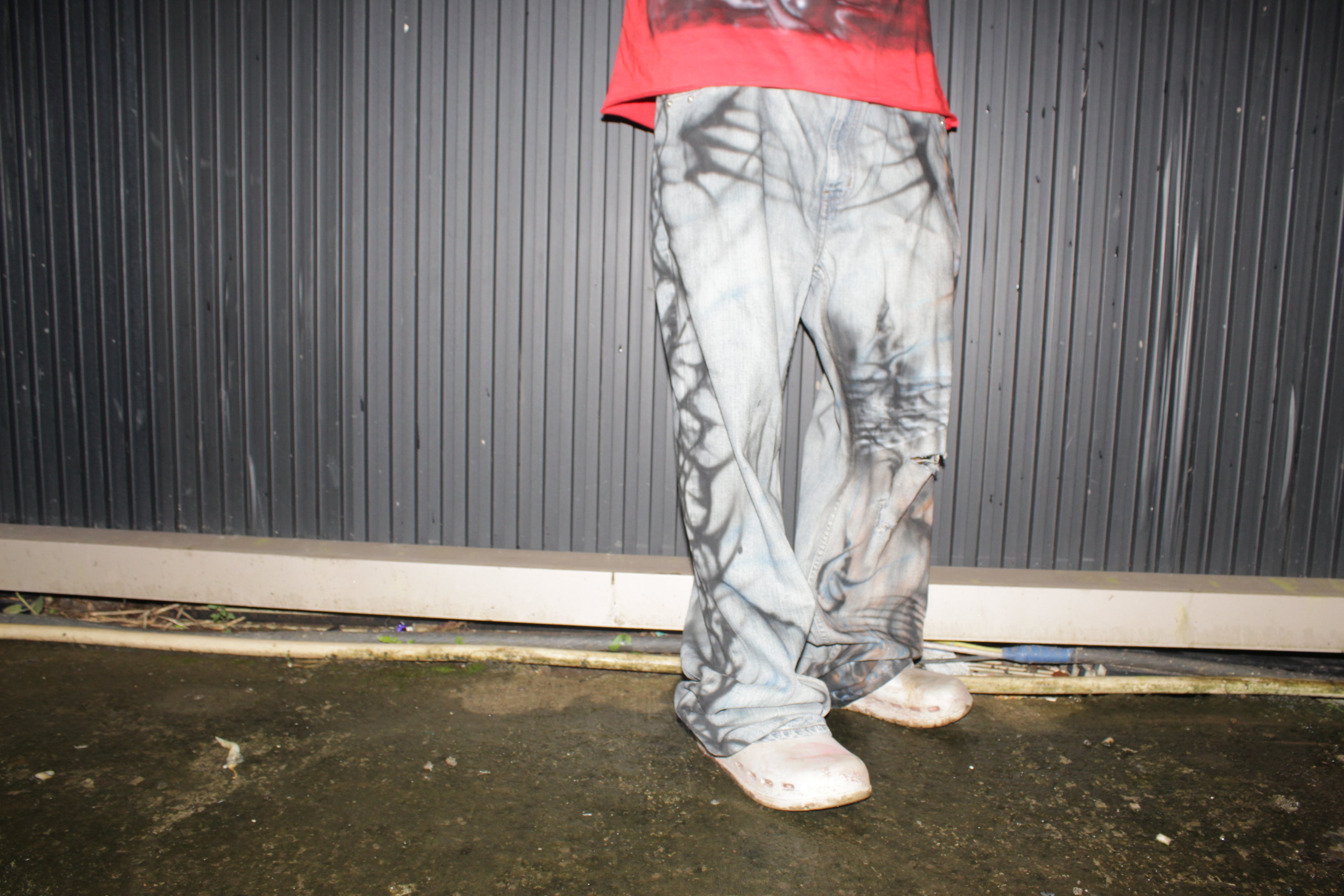 Custom Light Blue Denim Jeans