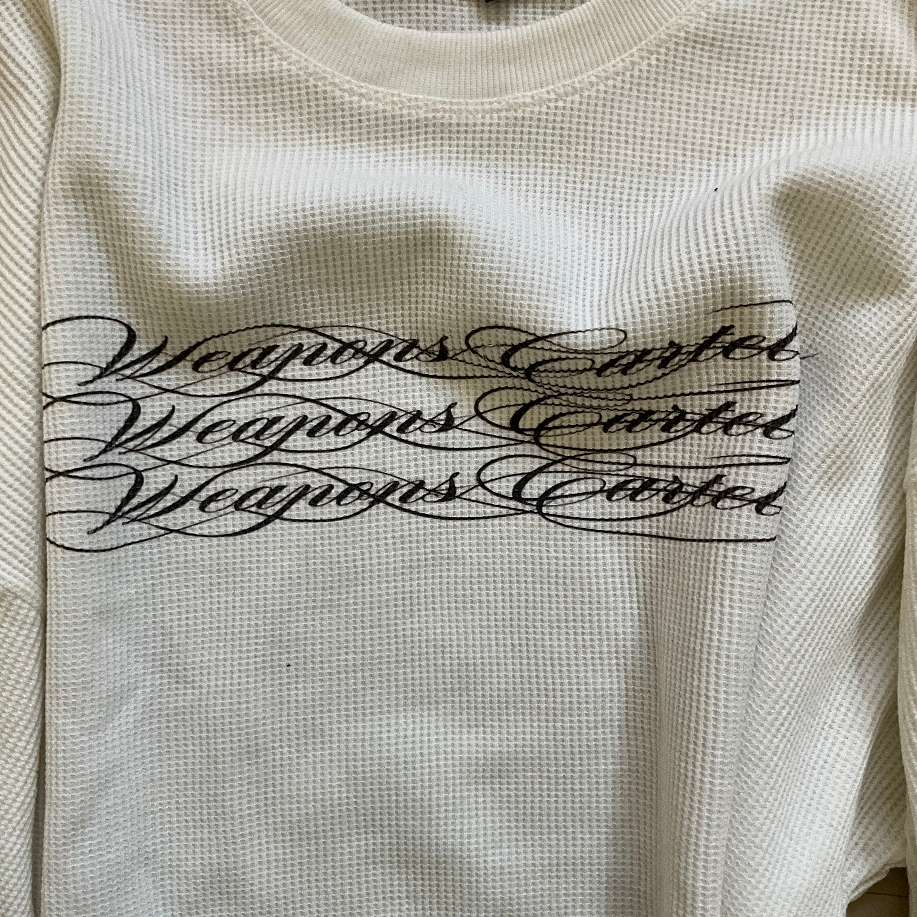 WC WAFFLE KNIT FULL SLEEVE TEE