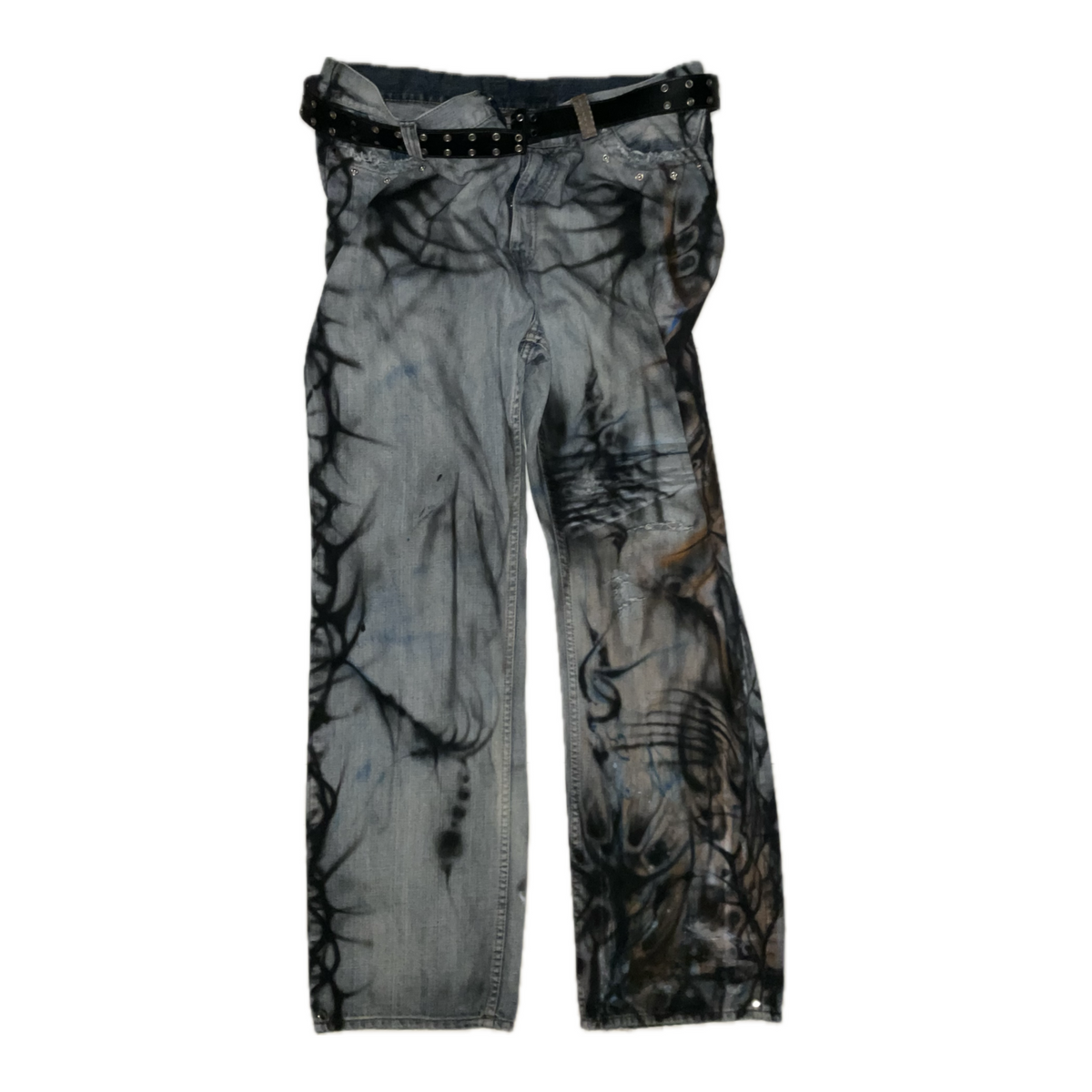Custom Light Blue Denim Jeans