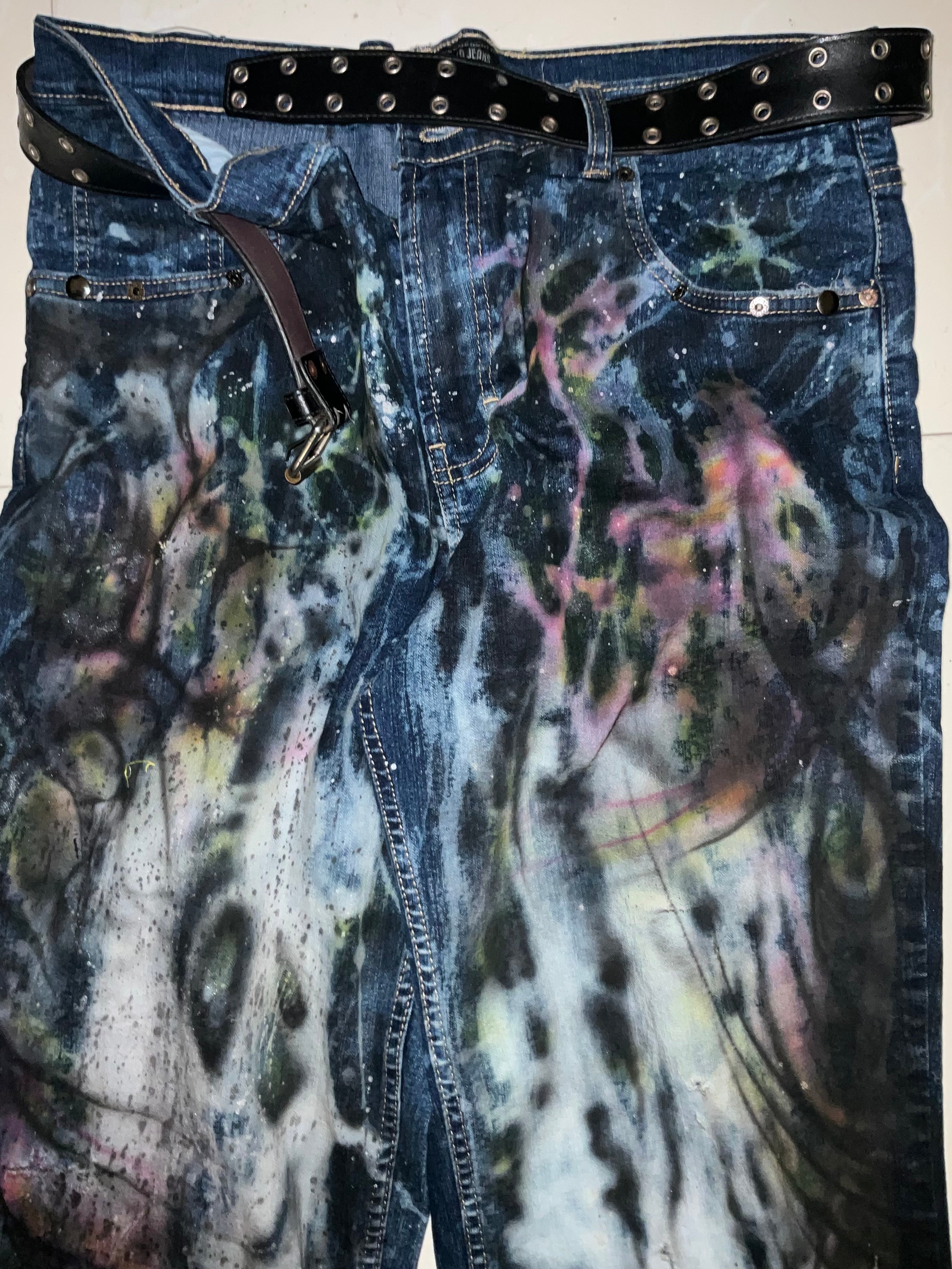 Custom Blue Denim Jeans