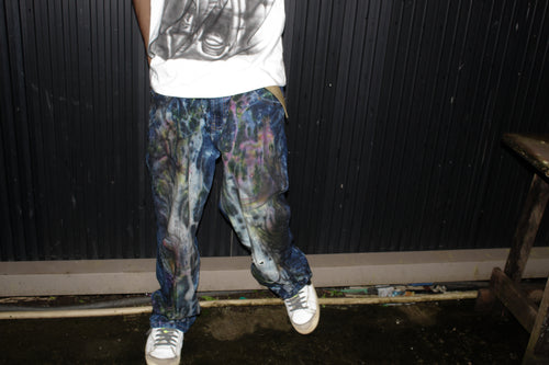 Custom Blue Denim Jeans