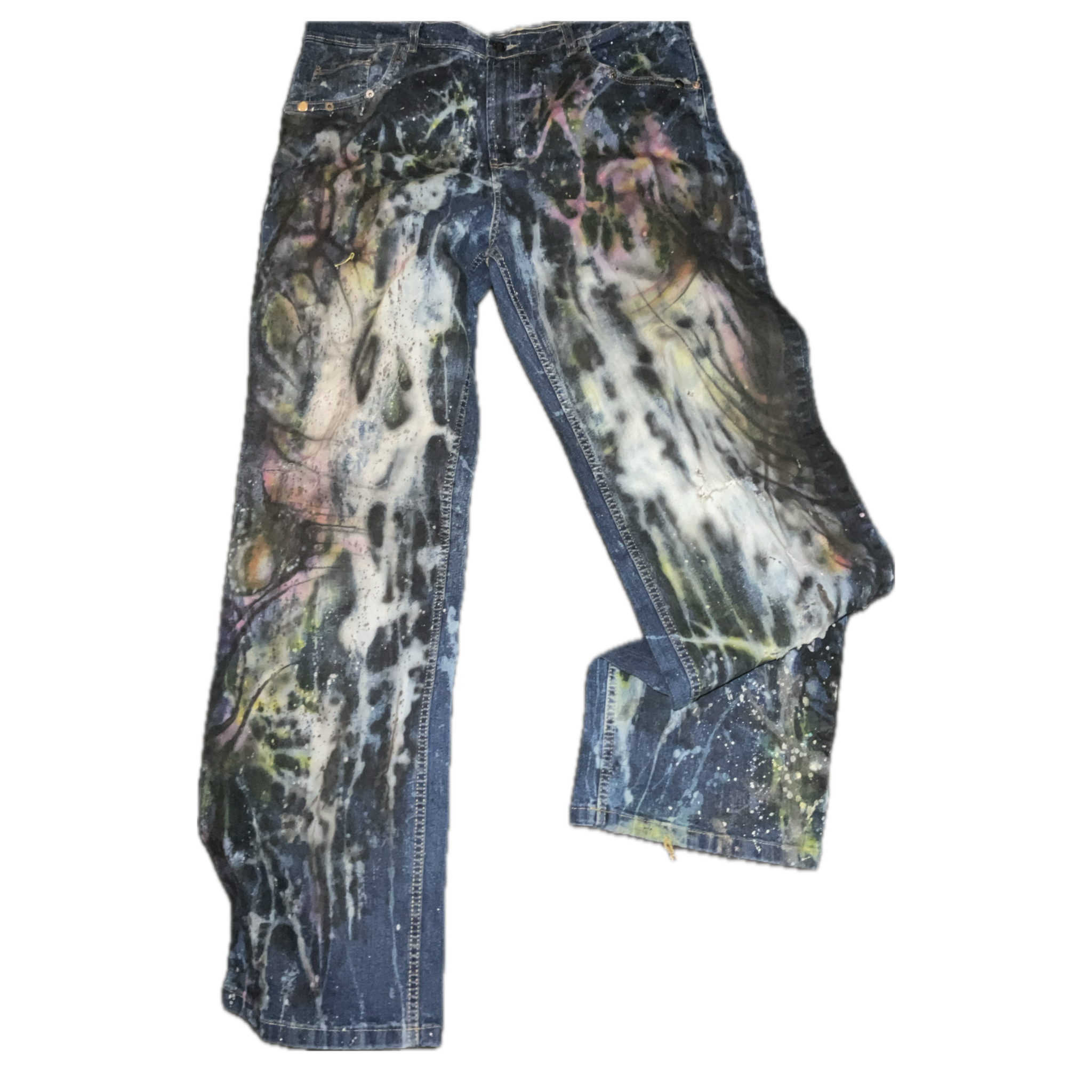 Custom Blue Denim Jeans
